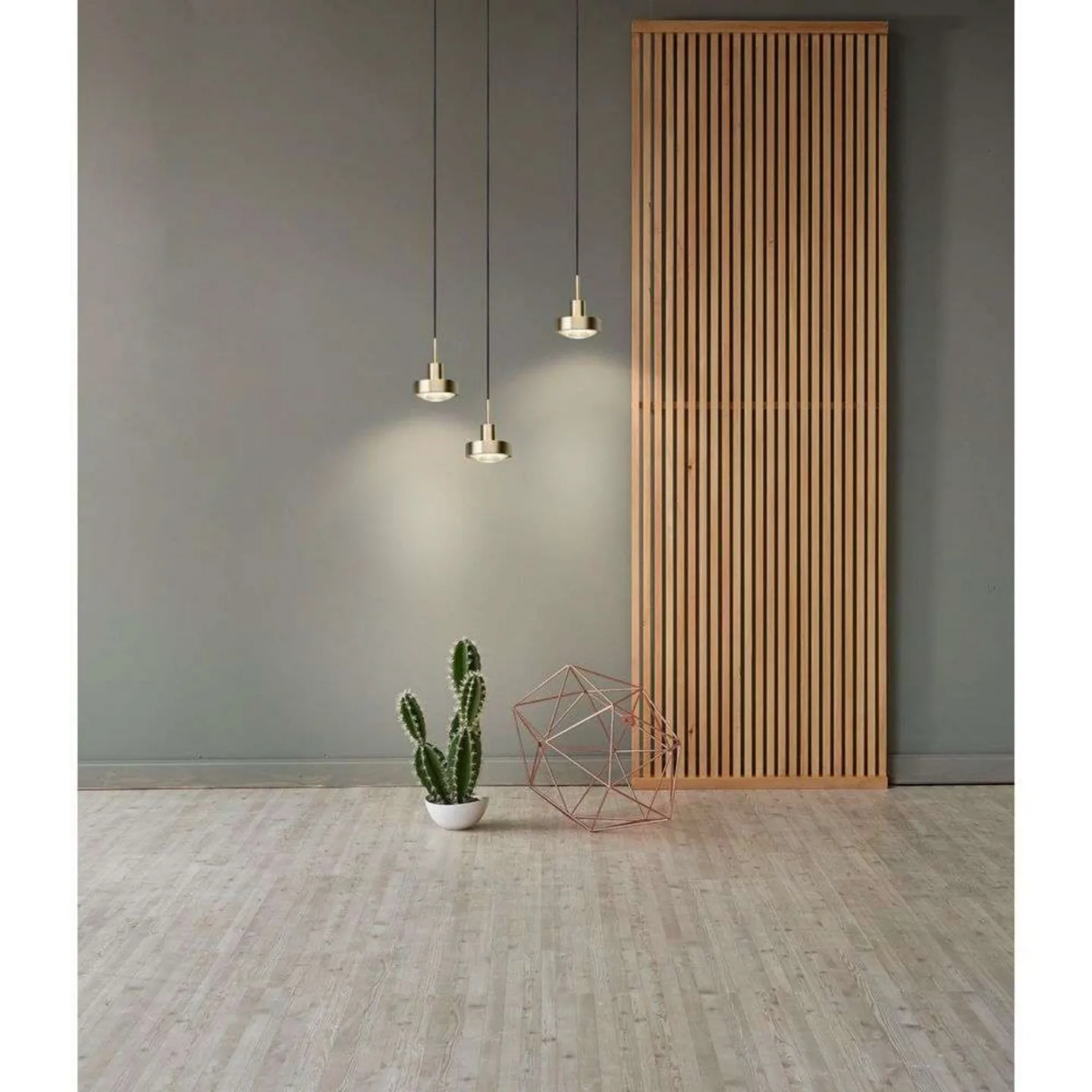 Vip 3 Taklampa Mässing - Antidark - Vardagsrum - Aluminium