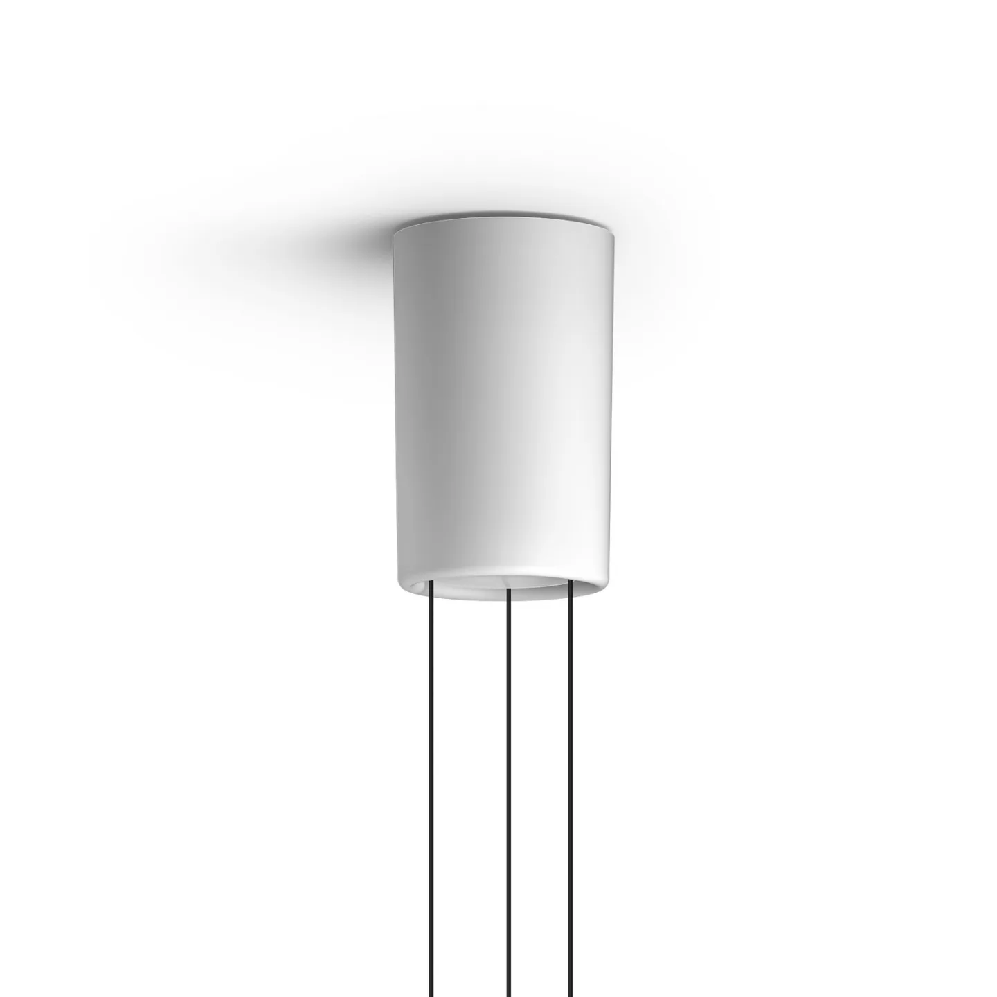 Cavity LED Pendelleuchte L White - Serien Lighting Cavity Suspension L - Wohnzimmer - Design - Metall - Einflammig