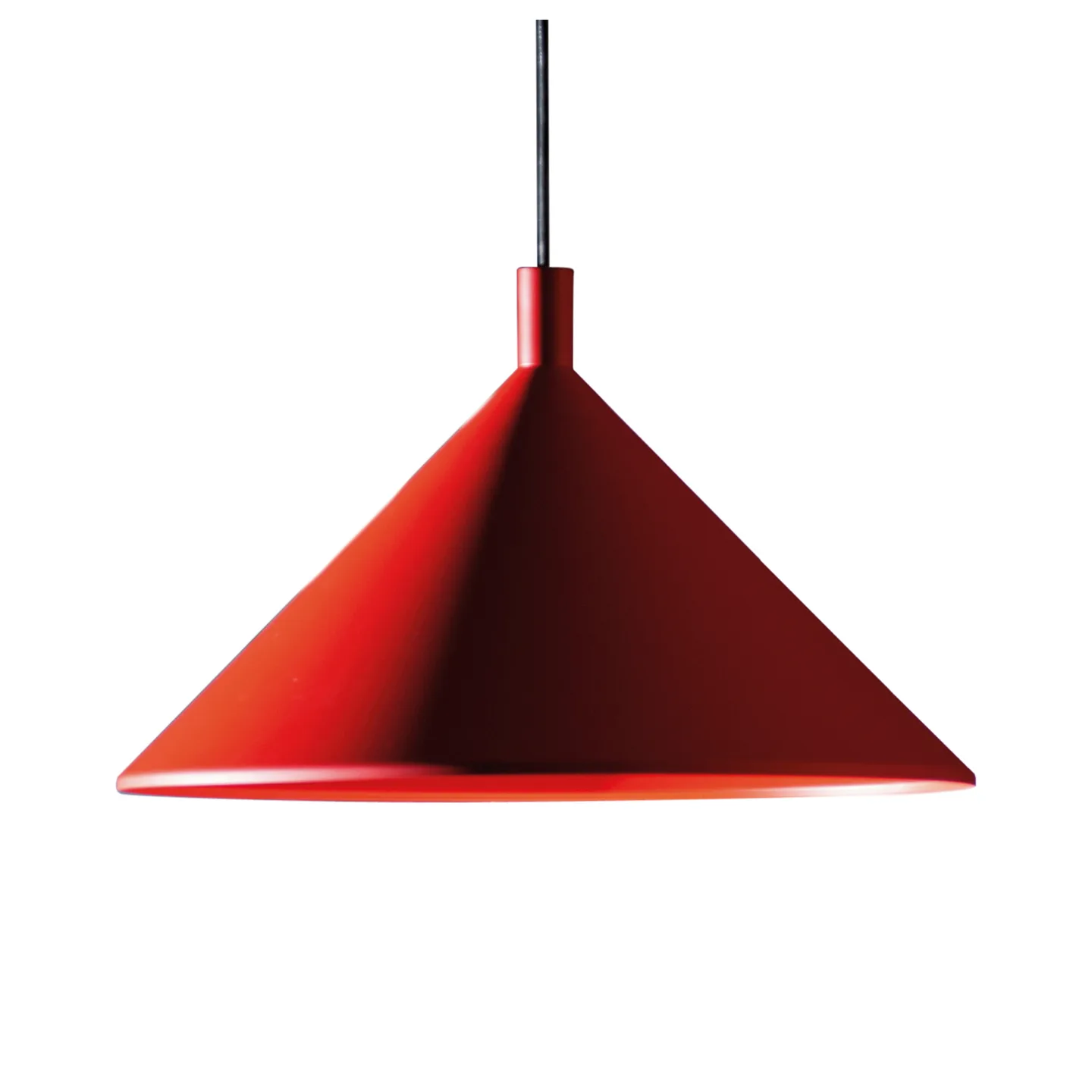 Martinelli Luce - Cono Ø45 cm – Red - Pendellampor - Elio Martinelli