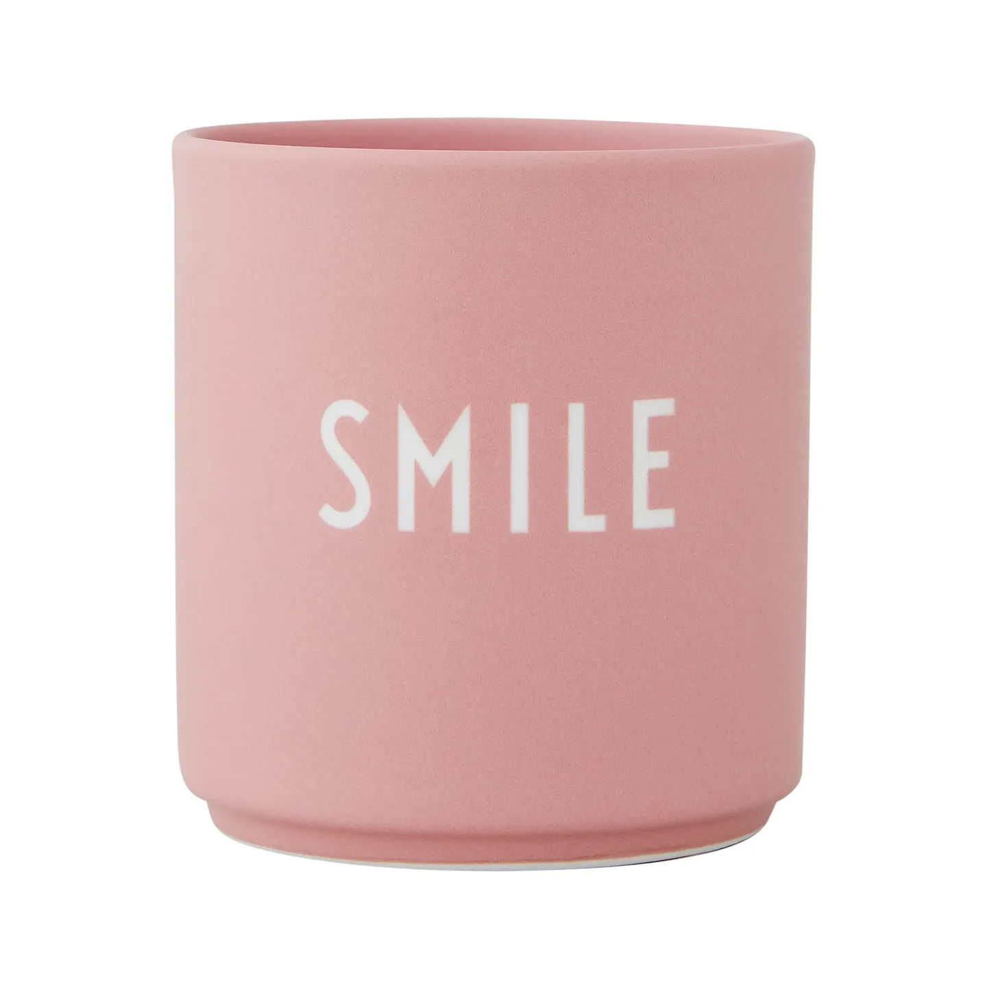 Design Letters Design Letters Lieblingsbecher 25cl Smile-old rose