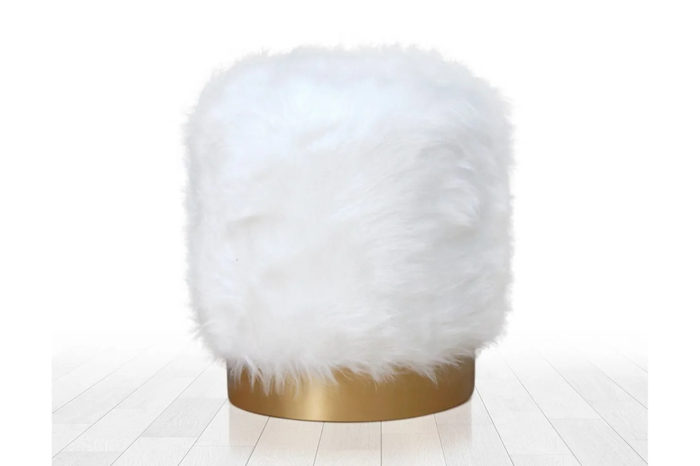 Needles Sittpuff 40 cm - Vit