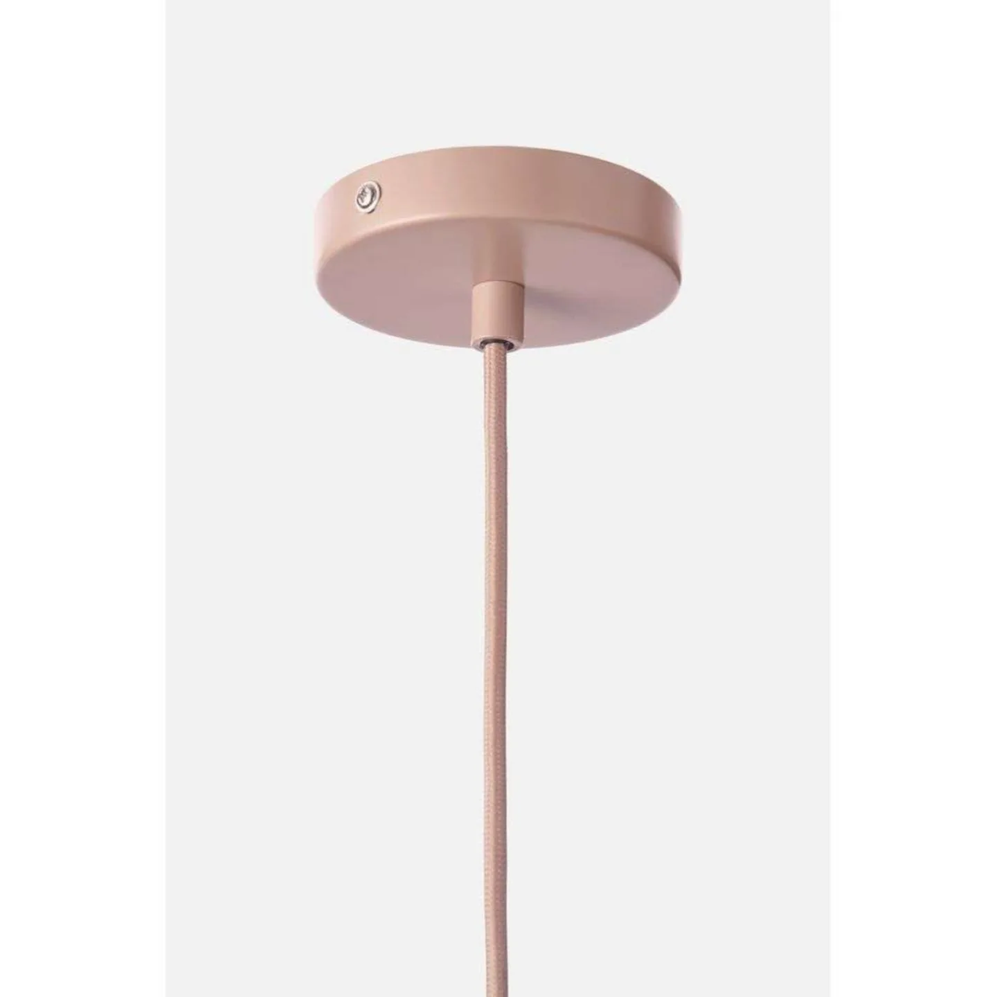 Stone pendellampe Small, rosé, metal, Ø 16 cm - Woud - Køkken - Design - Med én lyskilde
