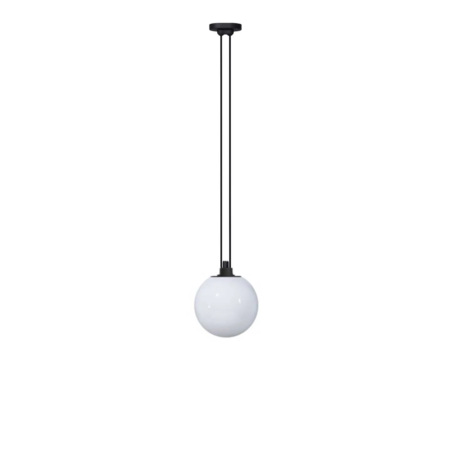 DCWéditions - Les Acrobates De Gras 322 Glass Ball Ø175 - Pendellampor - Bernard-Albin Gras - Transparent