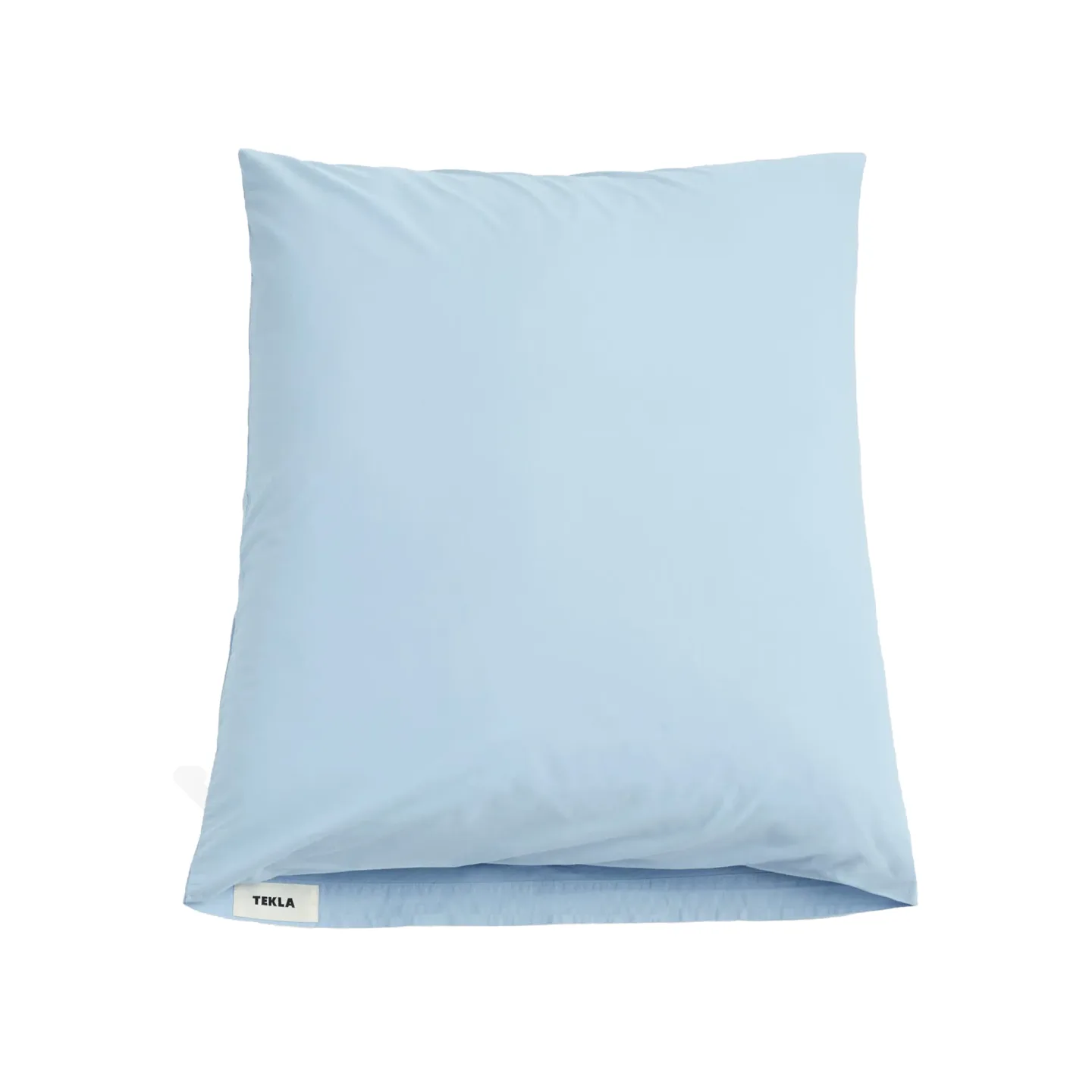 Tekla - Percale Solid Morning Blue örngott 50 x 60 cm - Örngott