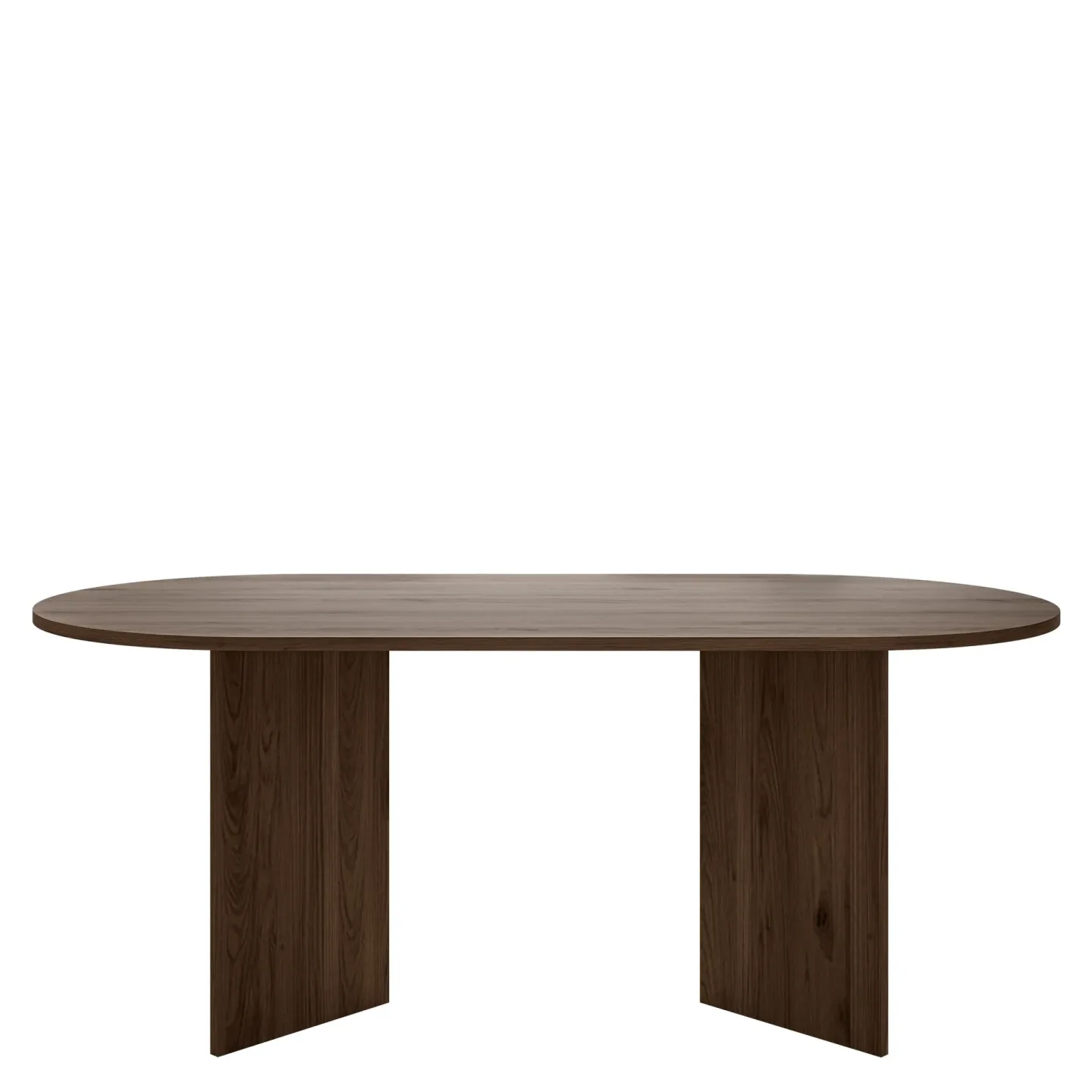 Zyleron Matbord oval 185 cm - Brun