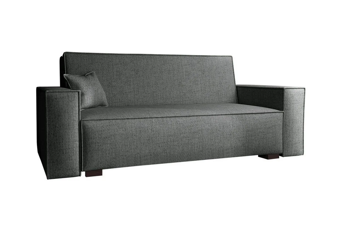 Denegal 2-sits liten bäddsoffa i Tyg - Grå