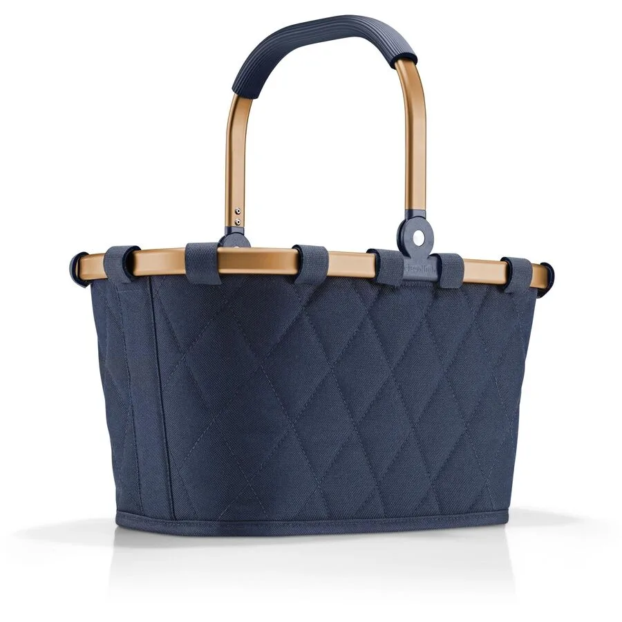 Einkaufskorb Reisenthel Rhombus Midnight Gold B 33.5 cm