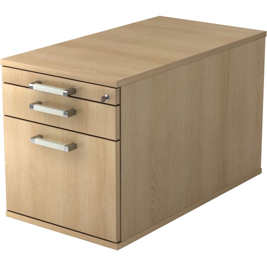 Rollcontainer Office Eiche Dekor Holzwerkstoff B 42.8 cm H 51.2 cm