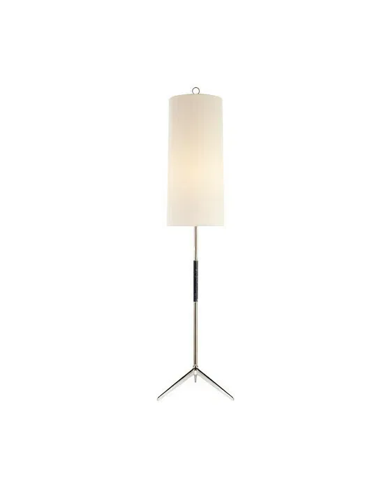 Frankfort Floor Lamp Polished Nickel