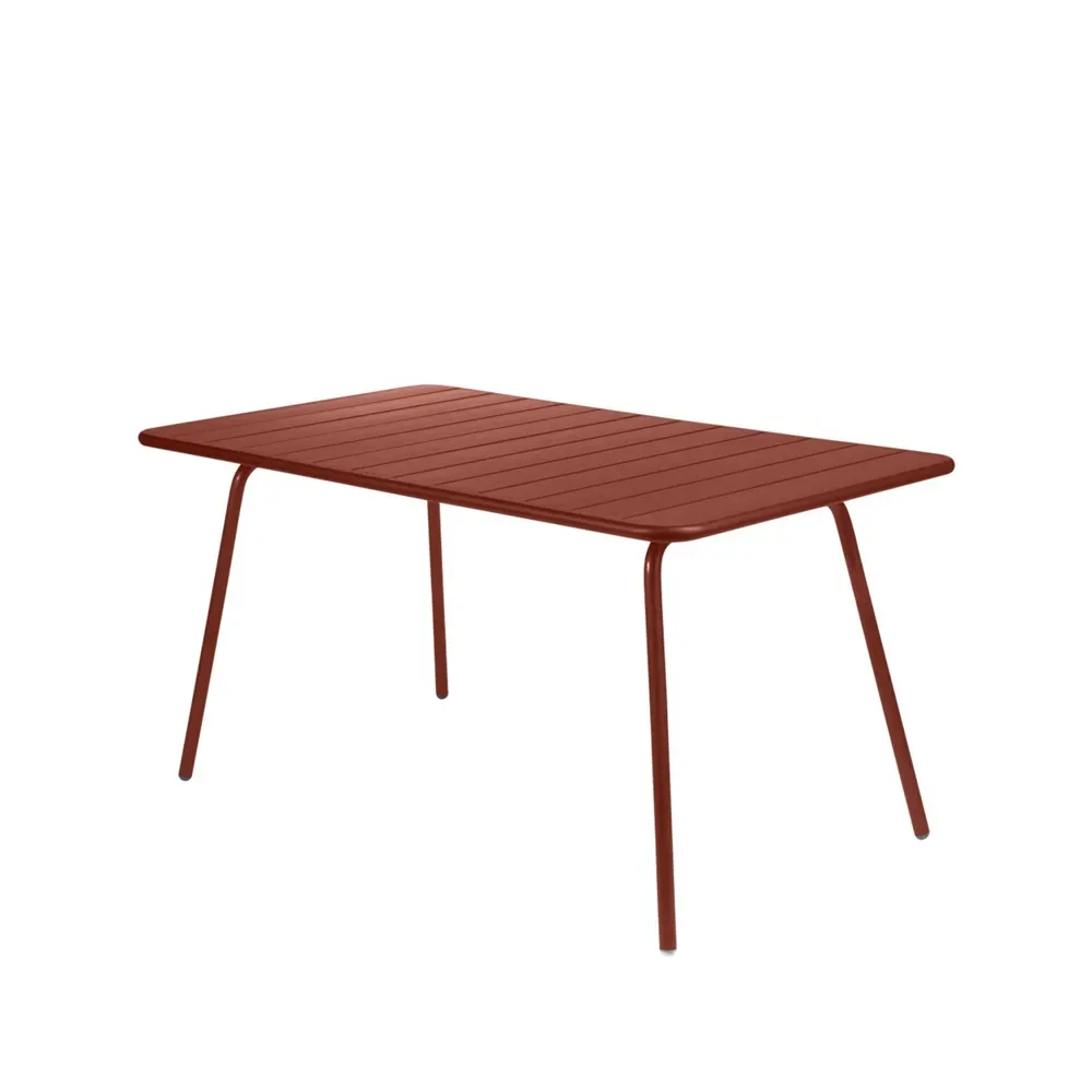 Fermob Luxembourg bord 143x80 cm Red ochre (röd)