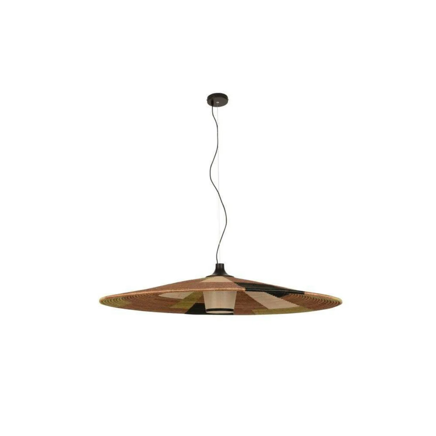 Parrot pendellampe XXL, sandfarget, Ø 120 cm – Forestier - Stue - Boho - Annet - Med en lyskilde