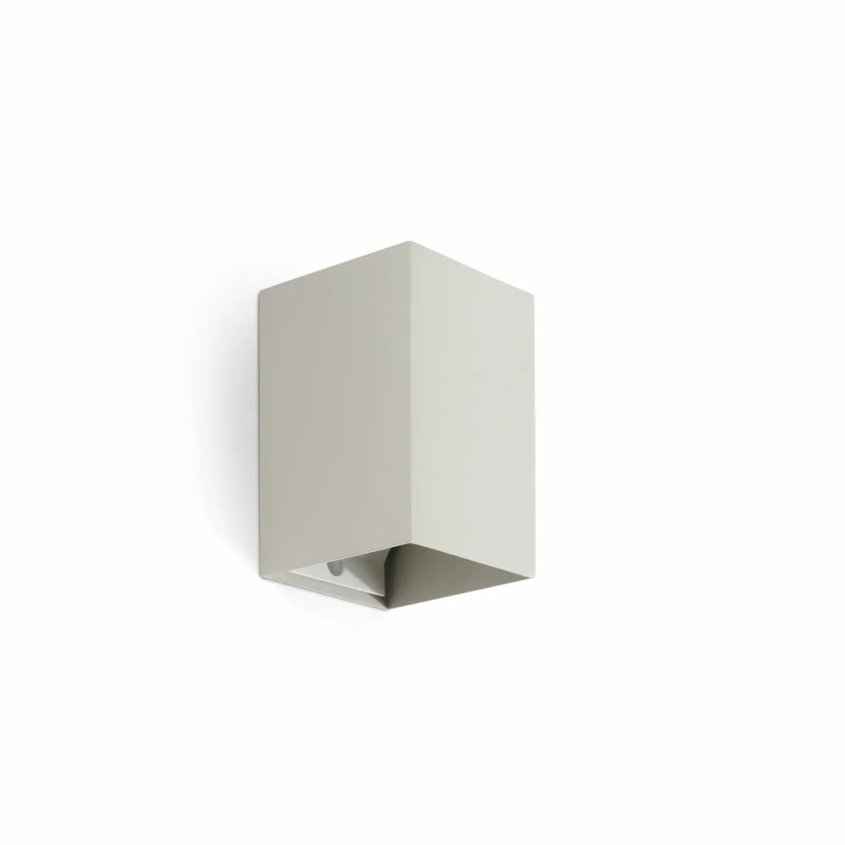 Faro Barcelona - Lune 10cm - Vägglampa - Grå