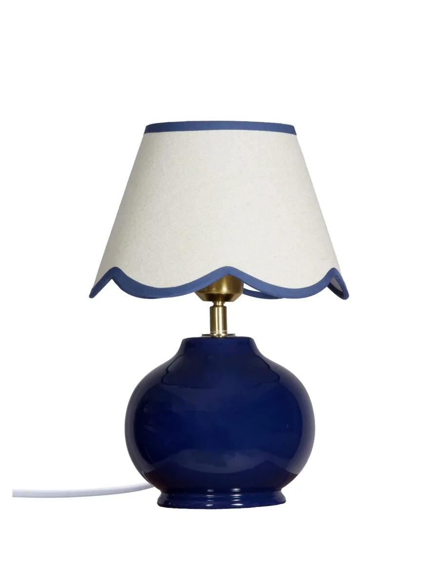 PR Home - Nell 34cm - Bordslampa - Blå
