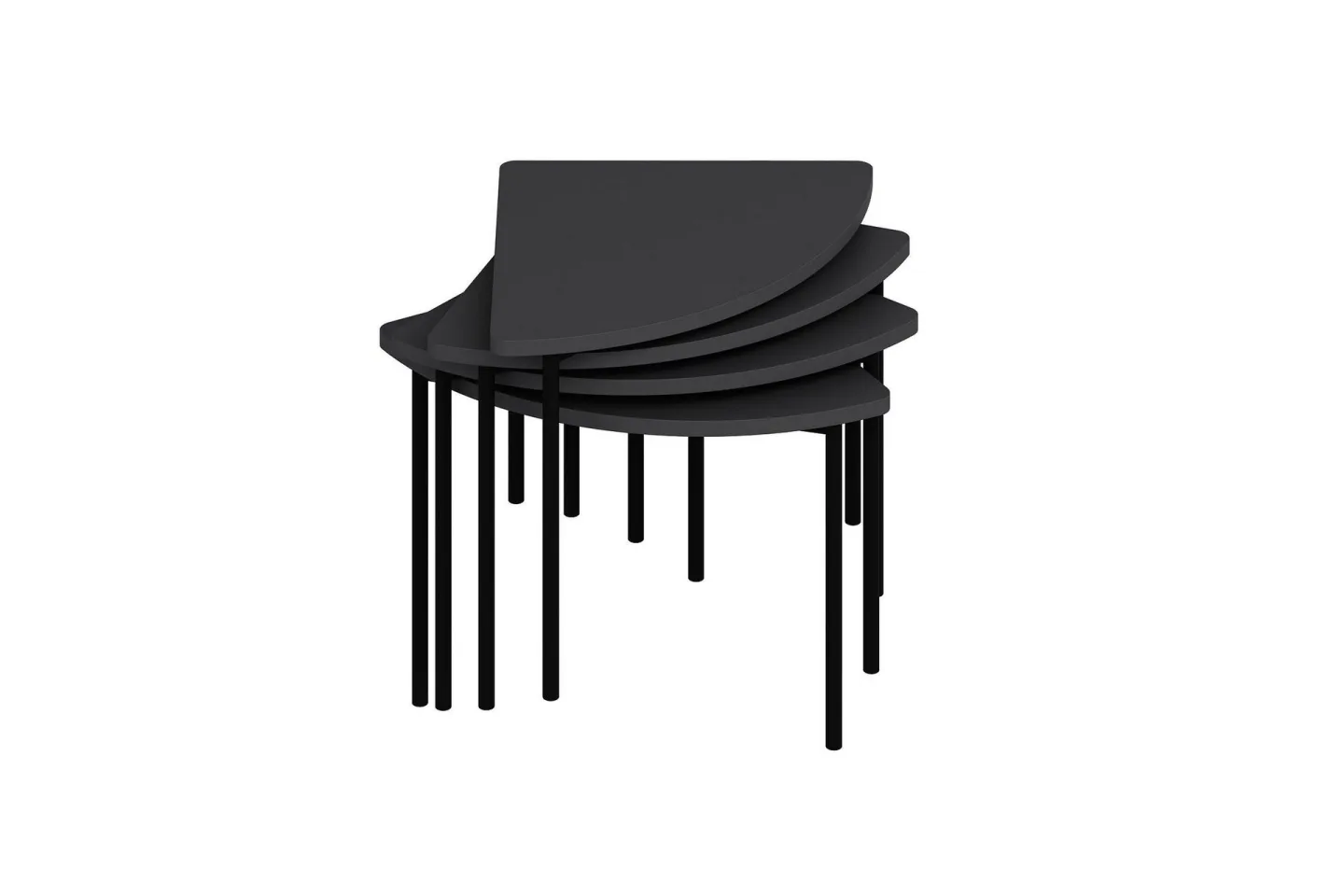 Rusele Soffbord 90 cm - Antracit