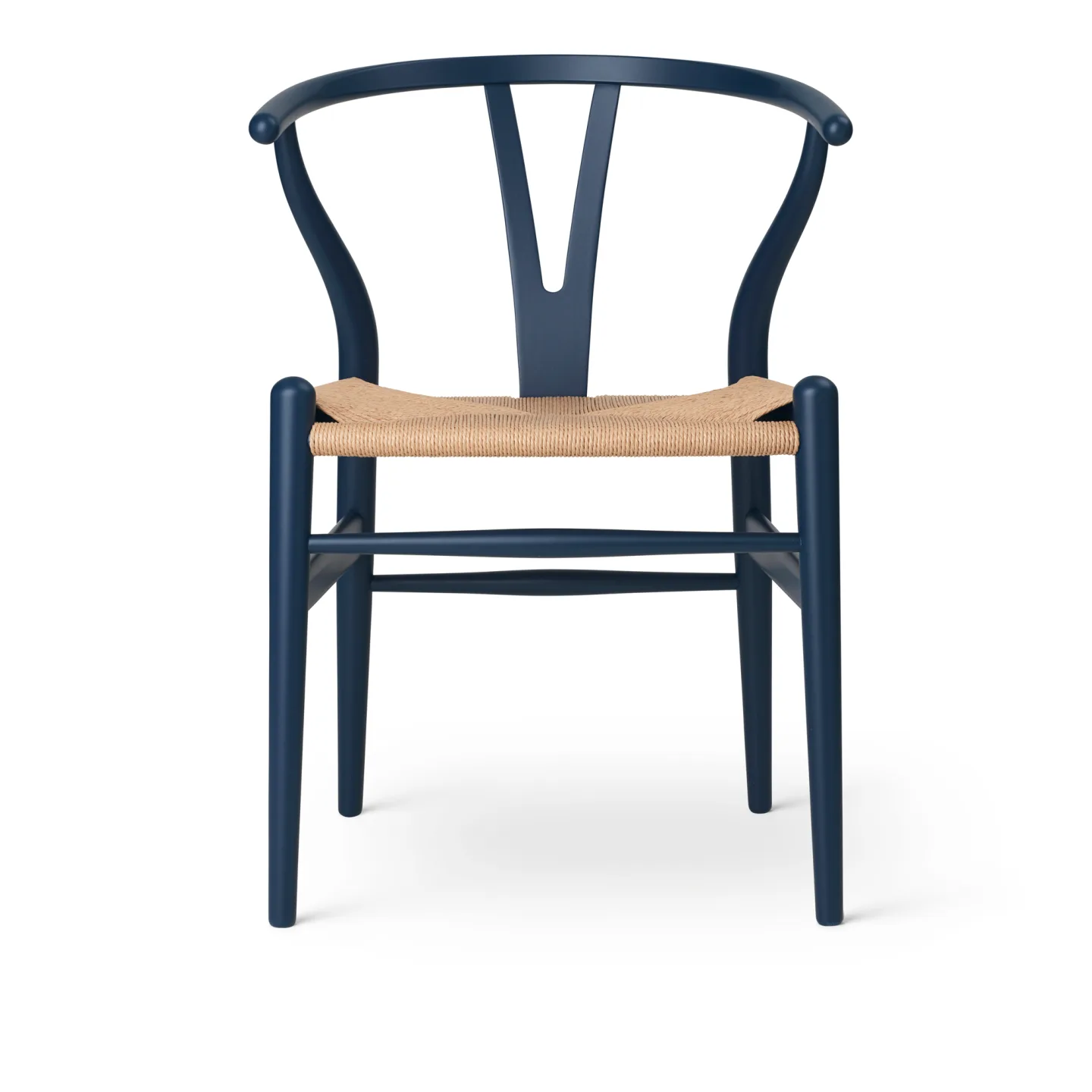 Carl Hansen - CH24 Y-stolen - Bok/Soft Blue - Matstolar - Hans J. Wegner