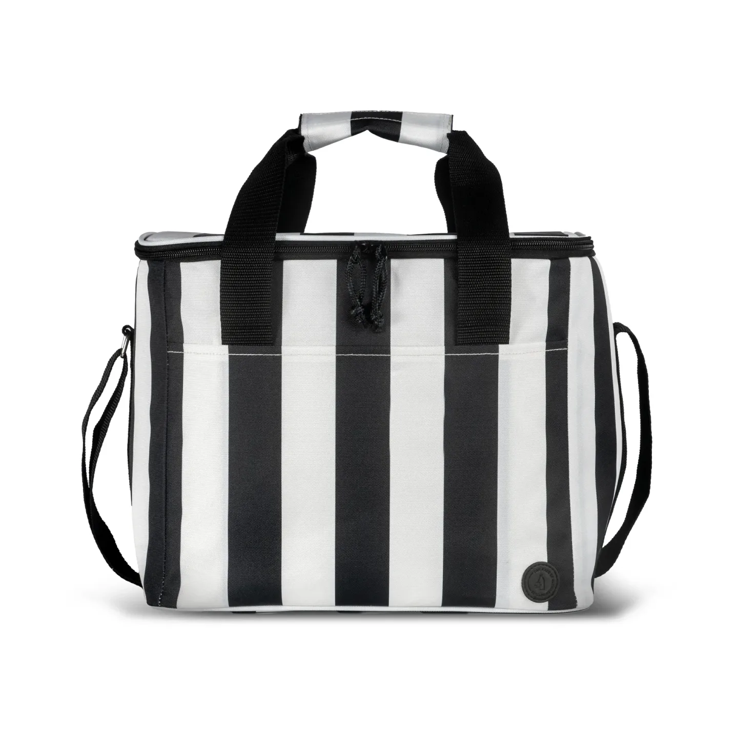 Sagaform City Kühltasche groß 20 L Schwarz-weiß