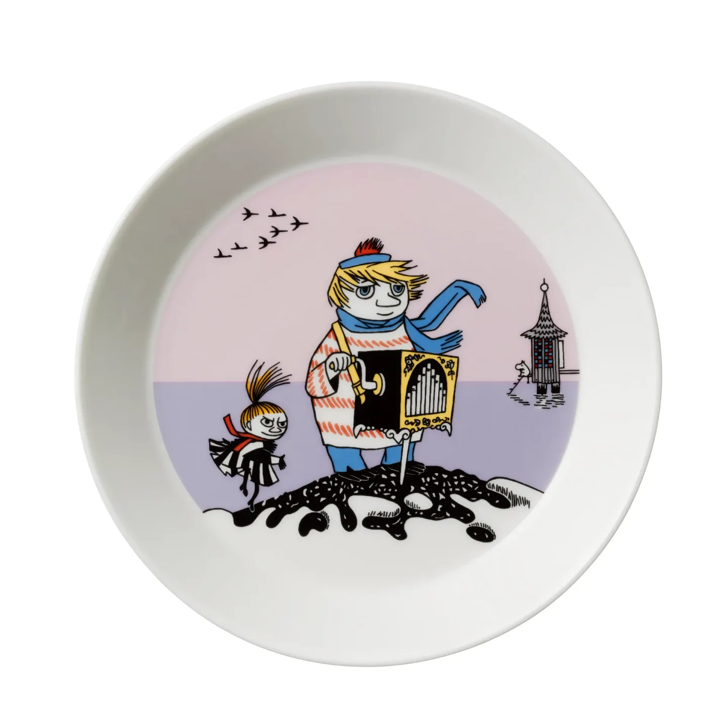 Moomin Arabia Too-ticki tallrik lila