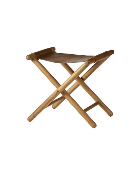 Faro Folding Stool Brown