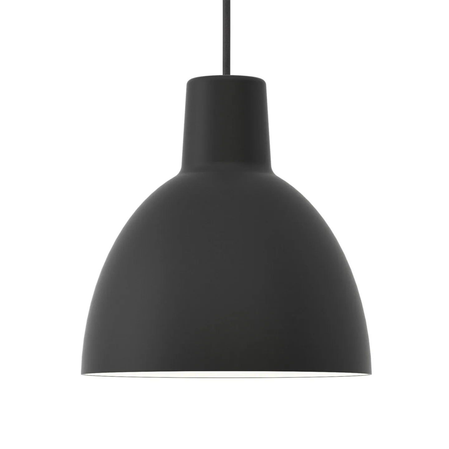 Toldbod 250 Pendelleuchte Schwarz - Louis Poulsen - Wohnzimmer - Design - Metall - Einflammig