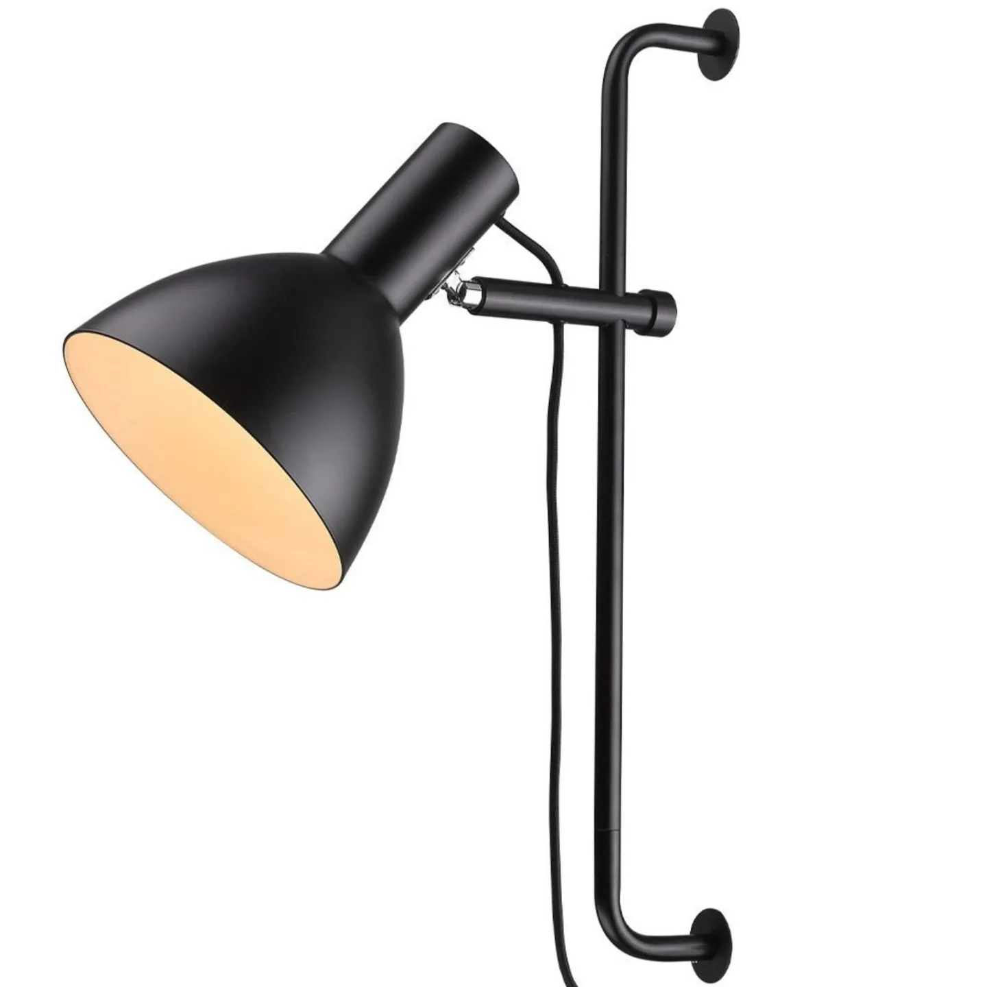Baltimore Wandleuchte Black - Halo Design - Wohnzimmer - Metall