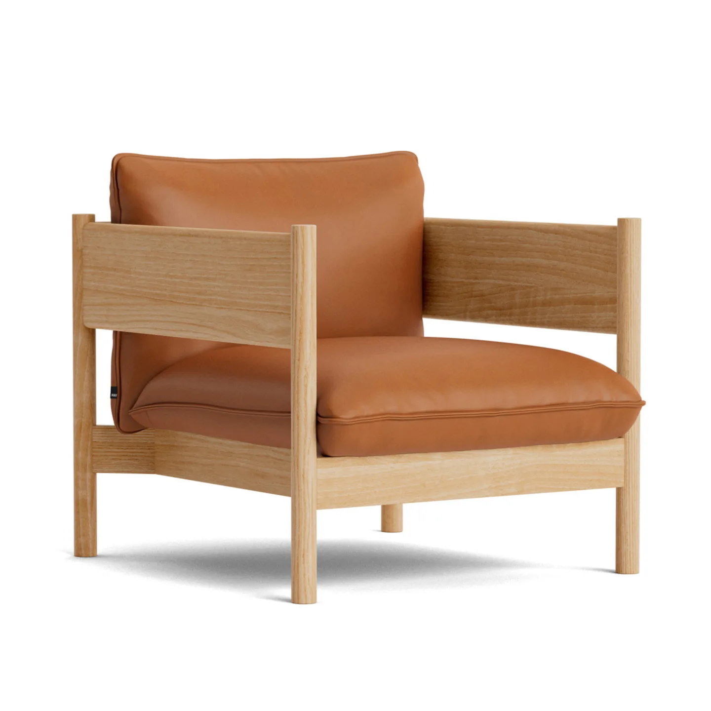 HAY - Arbour Club Armchair Nevada NV2488 / Oiled Waxed Oak - Fåtöljer - Andreas Engesvik,Daniel Rybakken - Trä
