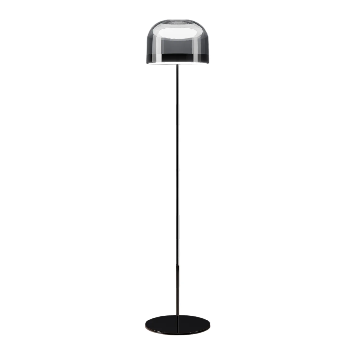 FontanaArte - Equatore floor lamp Nero Lucido Piccola - Skärmlampor - Gabriele & Oscar Buratti - Svart