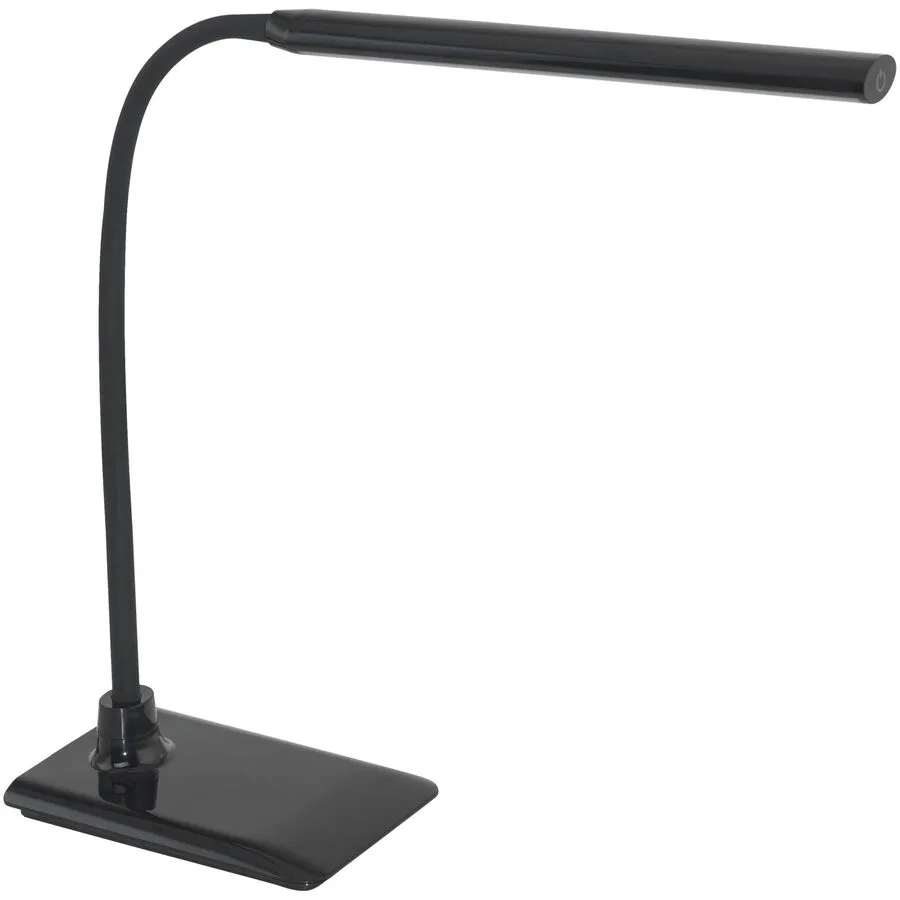 Eglo Tischlampe Laroa Schwarz Kunststoff 12 cm 32.5 cm - LED - Lichtfarbe: Helles Neutralweiss- LED Energiesparlampe