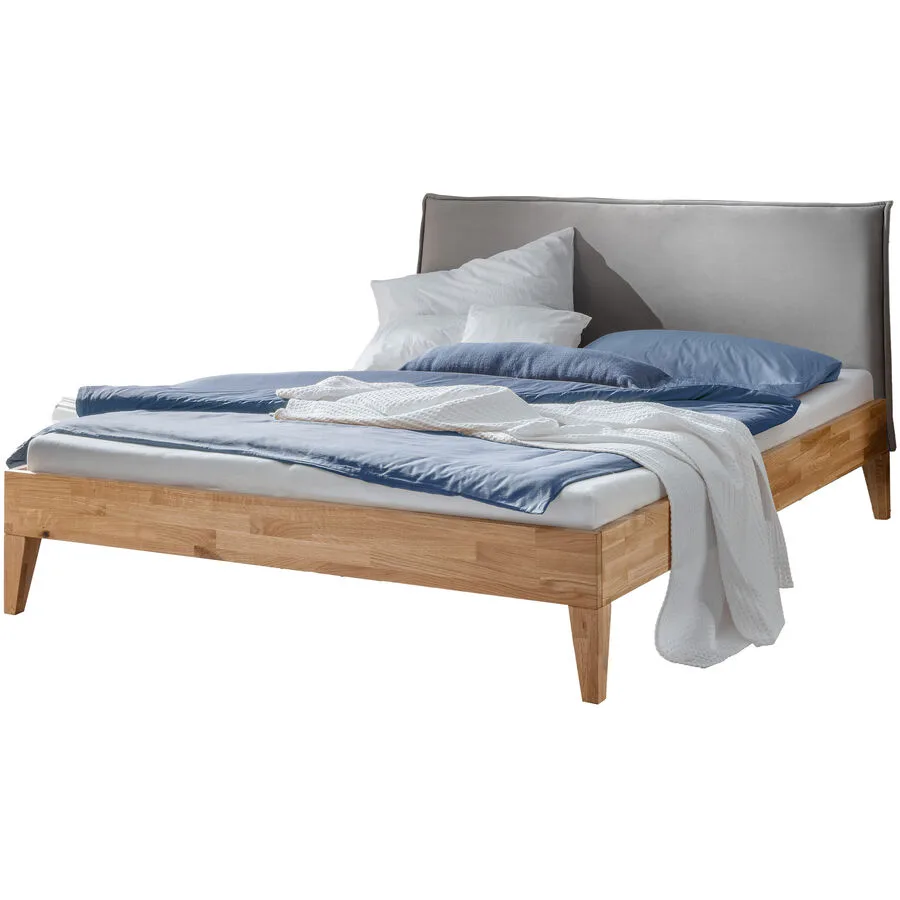 Bett Cyrill eiche Eiche Massivholz 160 x 200 cm