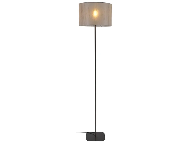 Stehlampe LORIS 150cm silberfarben
