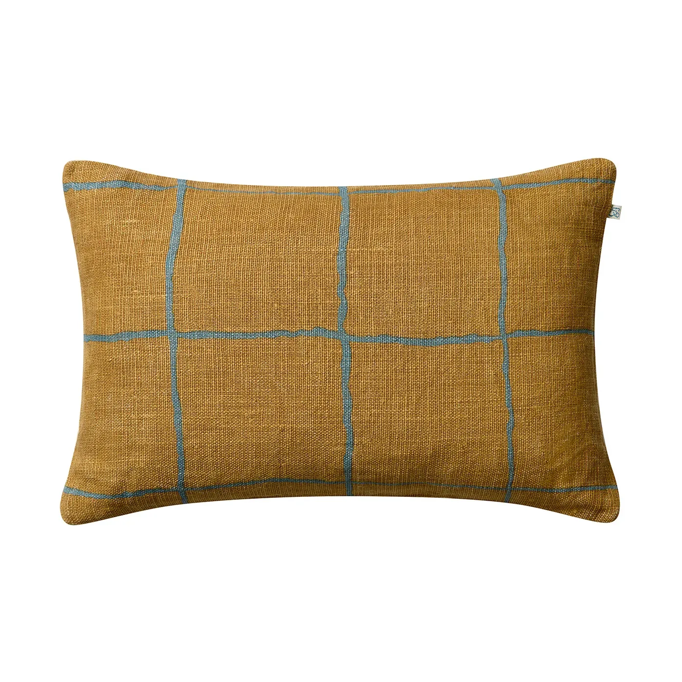 Chhatwal & Jonsson Chakra Kissenbezug 40x60 cm Khaki-heaven blue