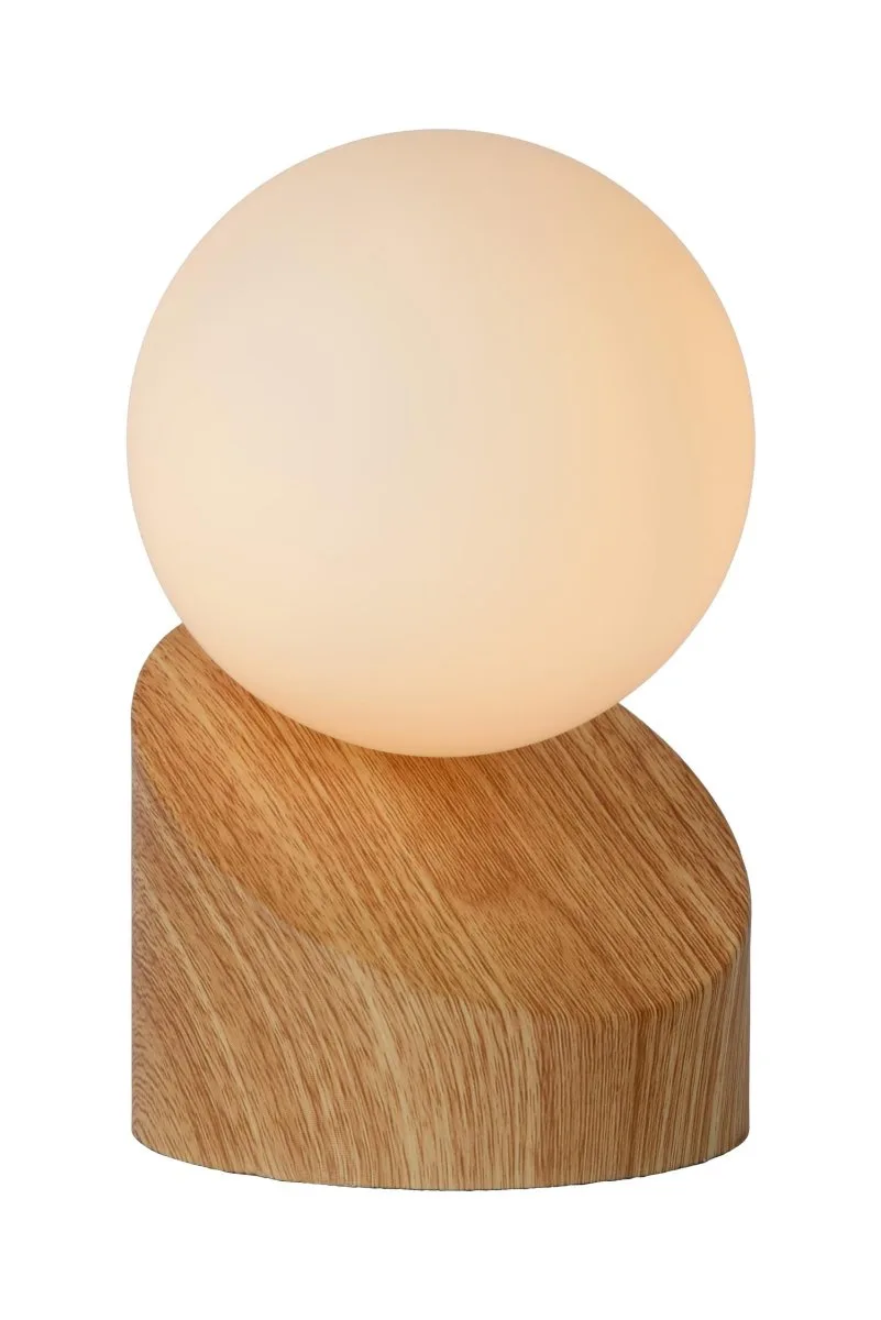 Lucide - Len 16cm - Bordslampa - Trä