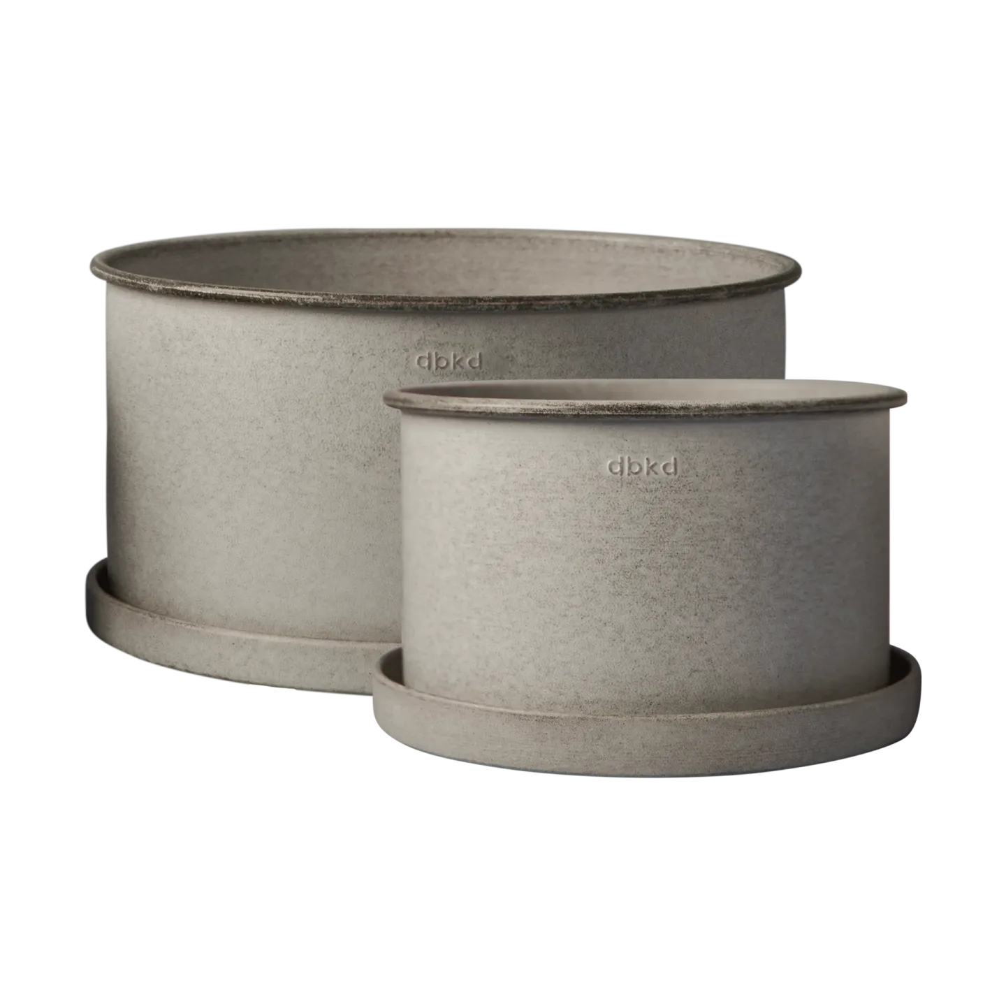 DBKD Plant bowl Blumentopf 2er Pack Beige