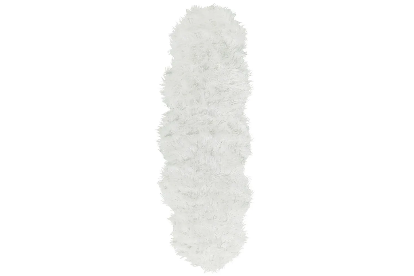 Mamungari Fårskinn 60x180 cm Kvadratisk - Vit