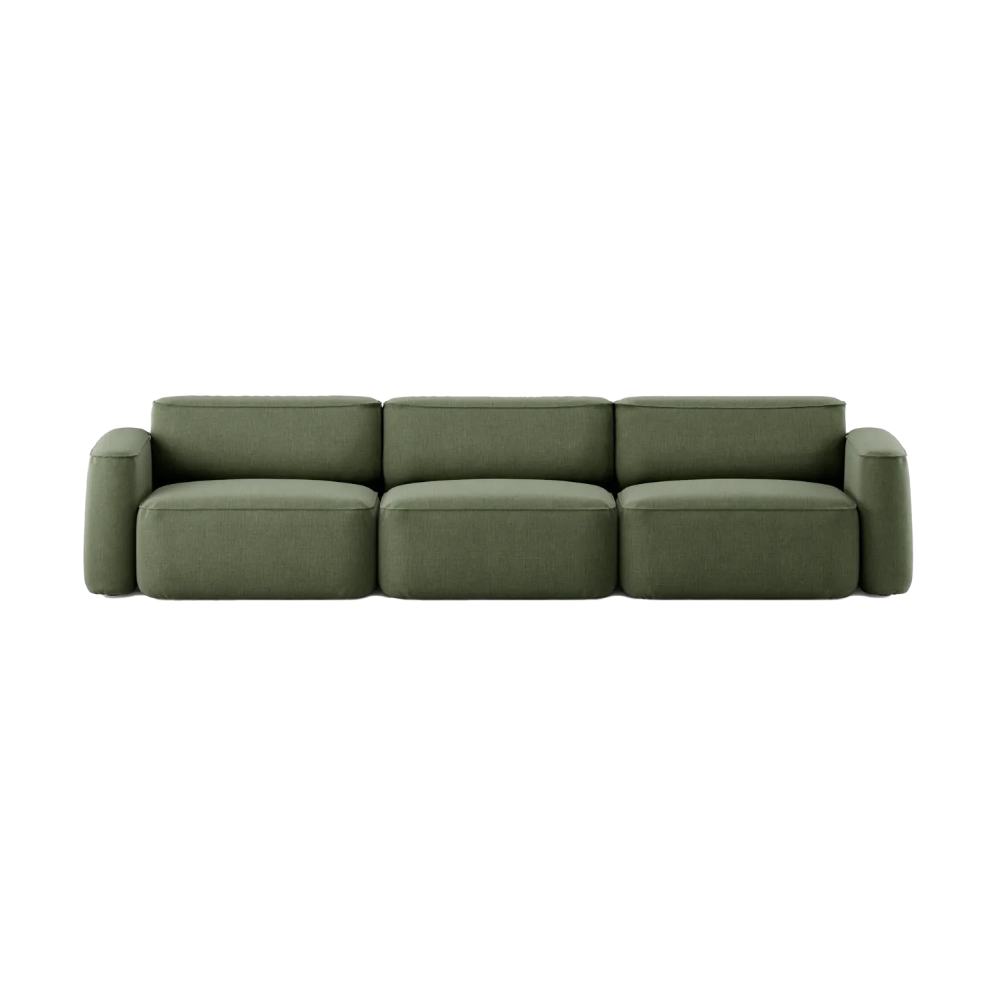 Massproductions Patch 3-sits soffa Linara 100 Tarragon