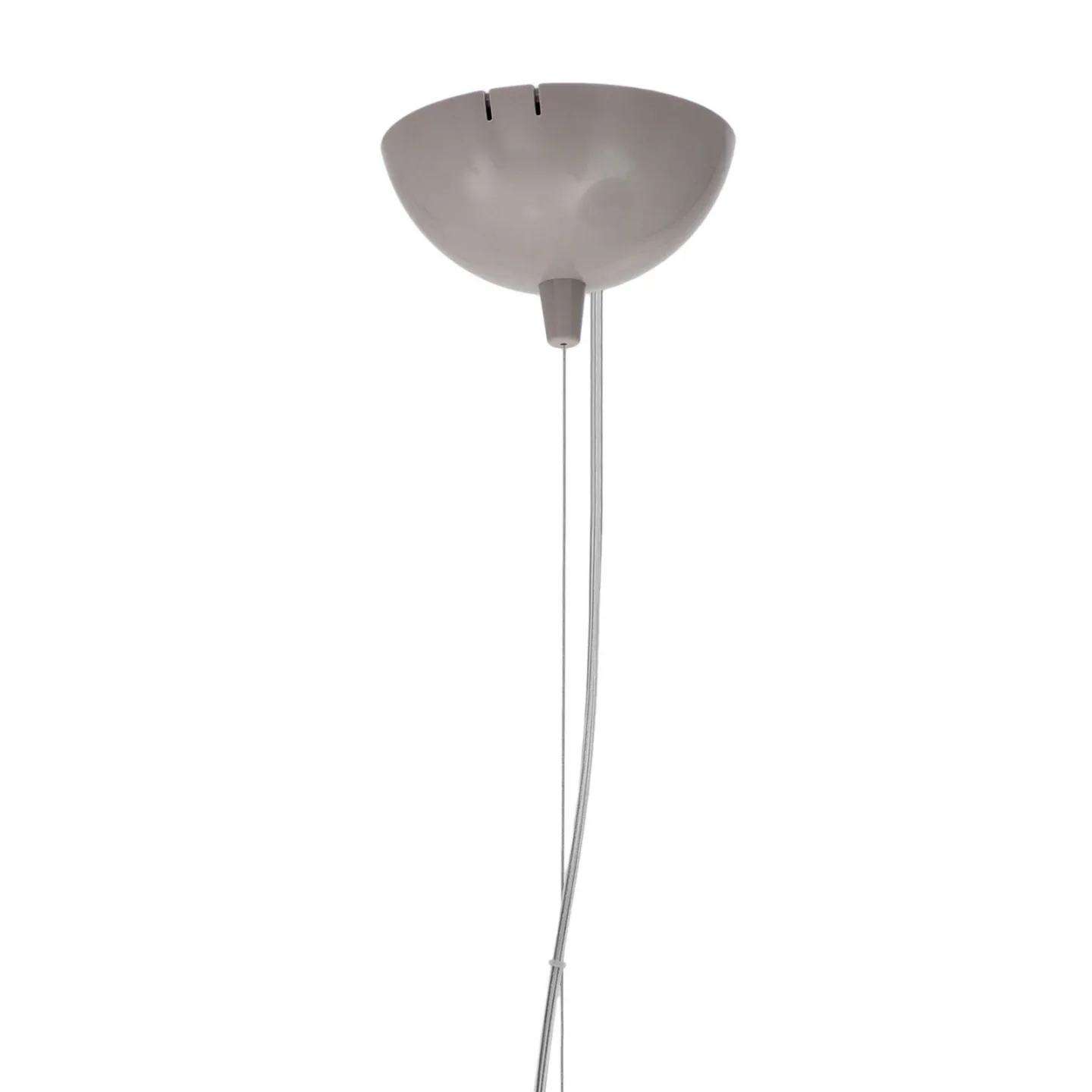 Bellissima Pendelleuchte Matt Braun - Kartell - Wohnzimmer - Design - Kunststoff - Einflammig