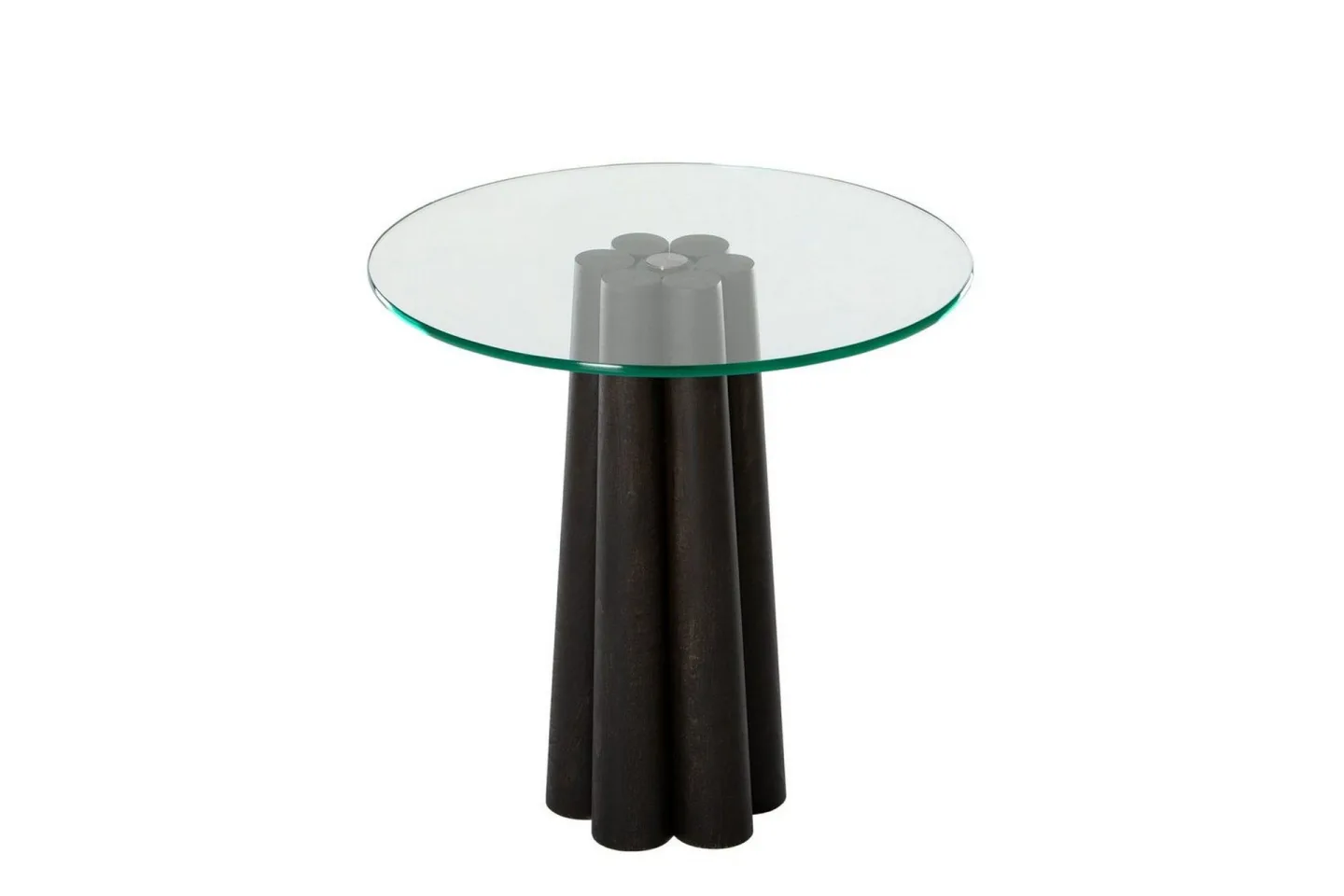 Novera Soffbord 50 cm - Transparent/Svart