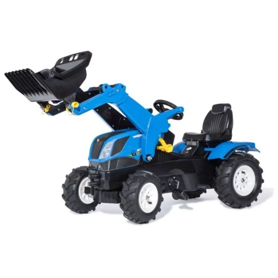 RollyFarmtrac New Holland Rolly Toys Blau Kunststoff - Farbe: Blau/Schwarz