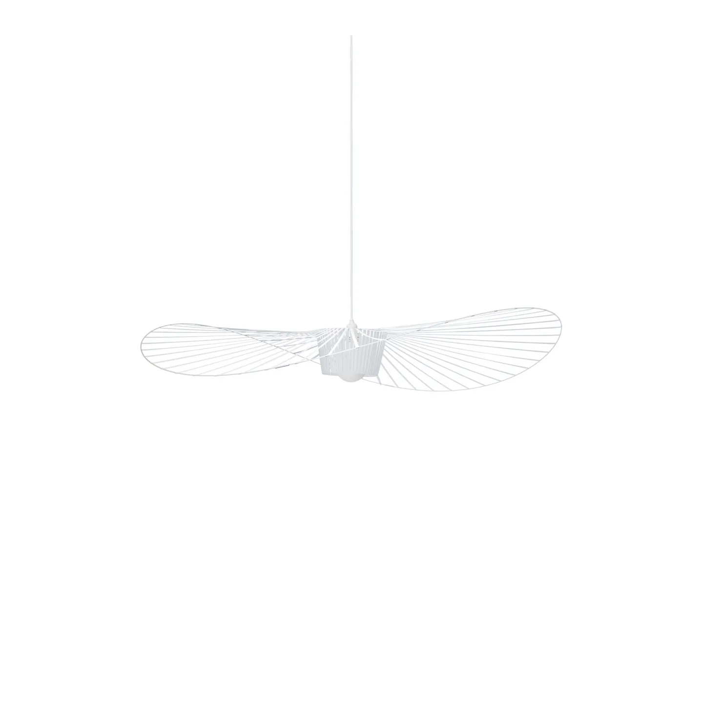 Petite Friture - Vertigo pendant lamp medium 140cm white - Pendellampor - Constance Guisset - Vit