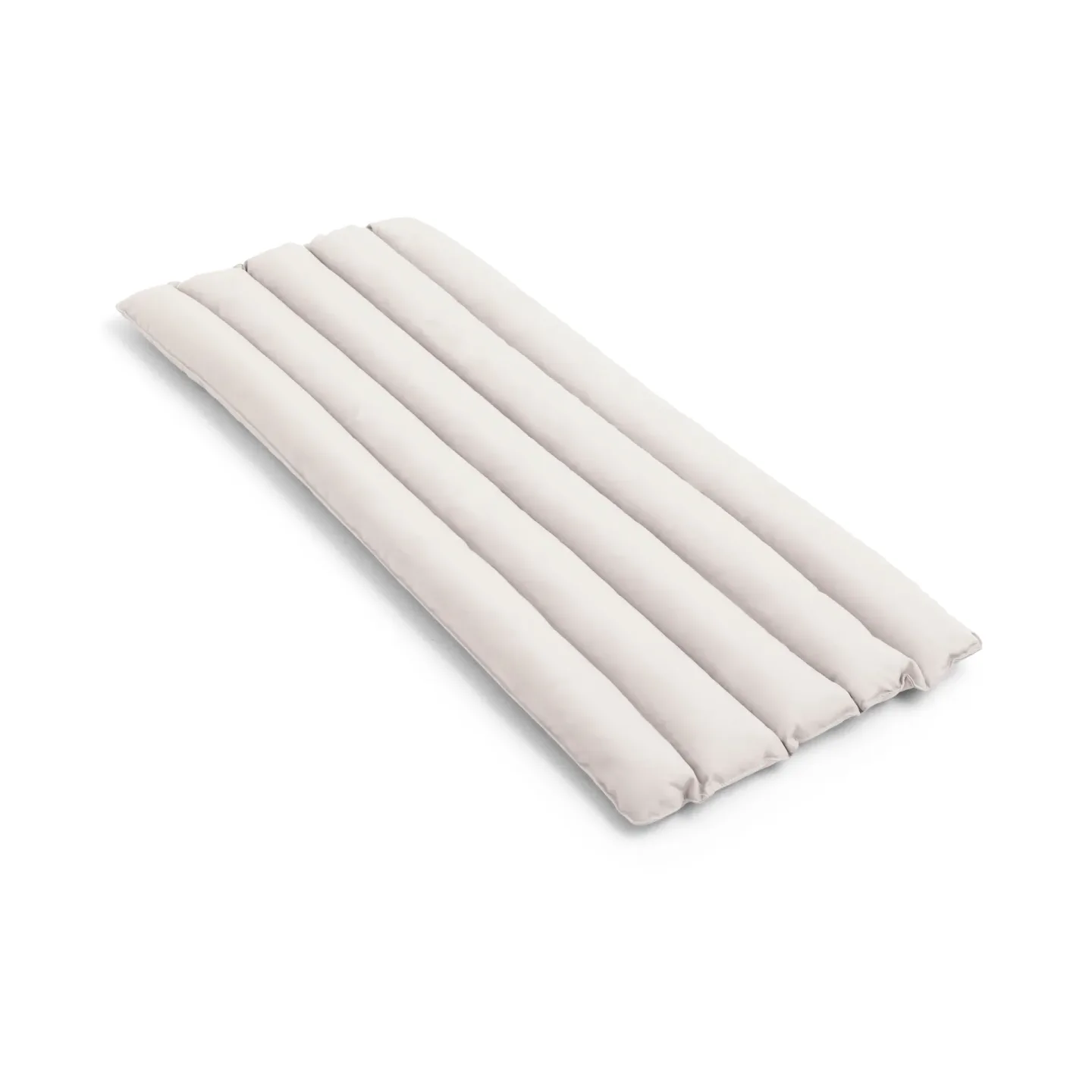 HAY Palissade Chair High Soft Quilted sittdyna Cream white