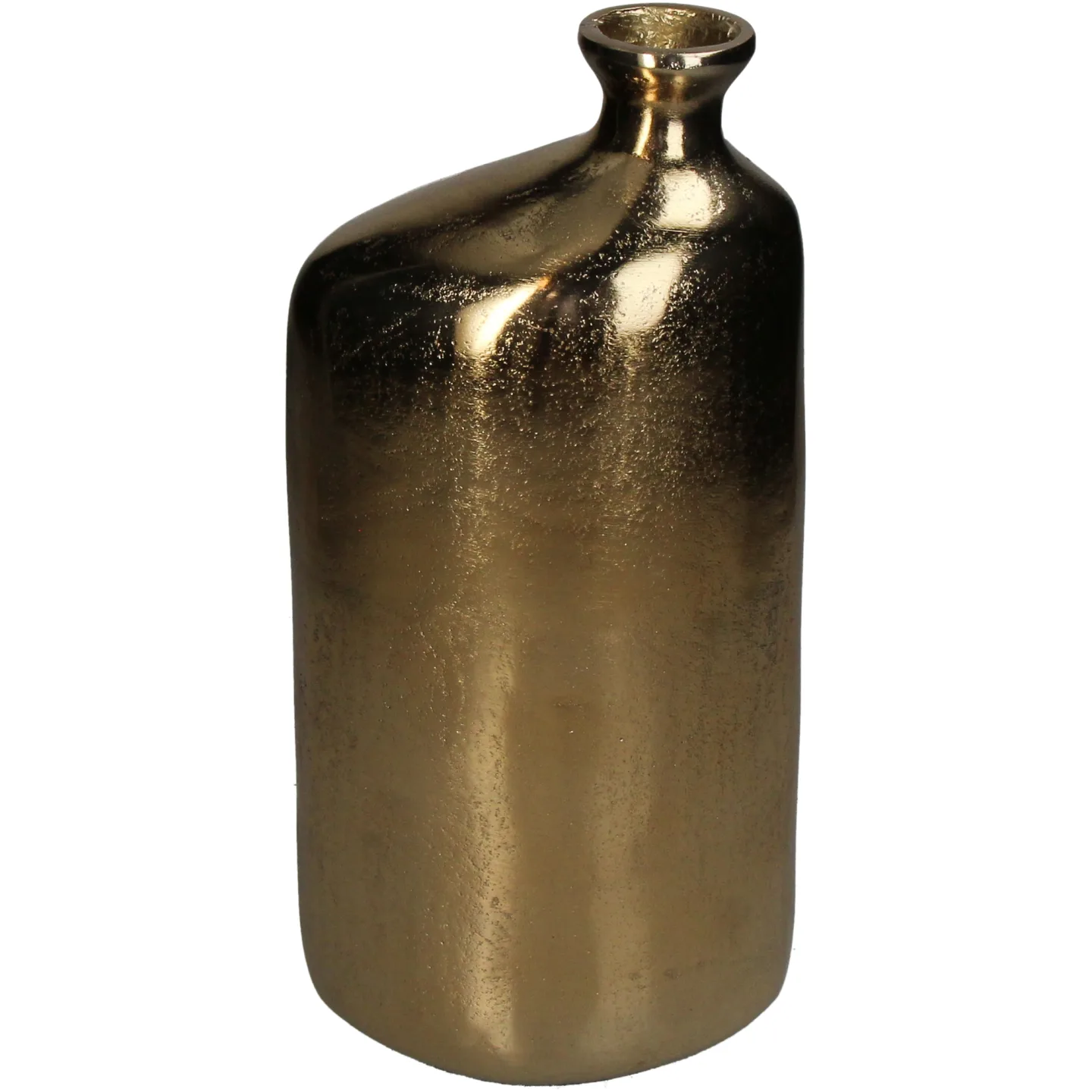 Kersten Vase Aluminium, Champagner H: 30 cm | Schubiger Möbel