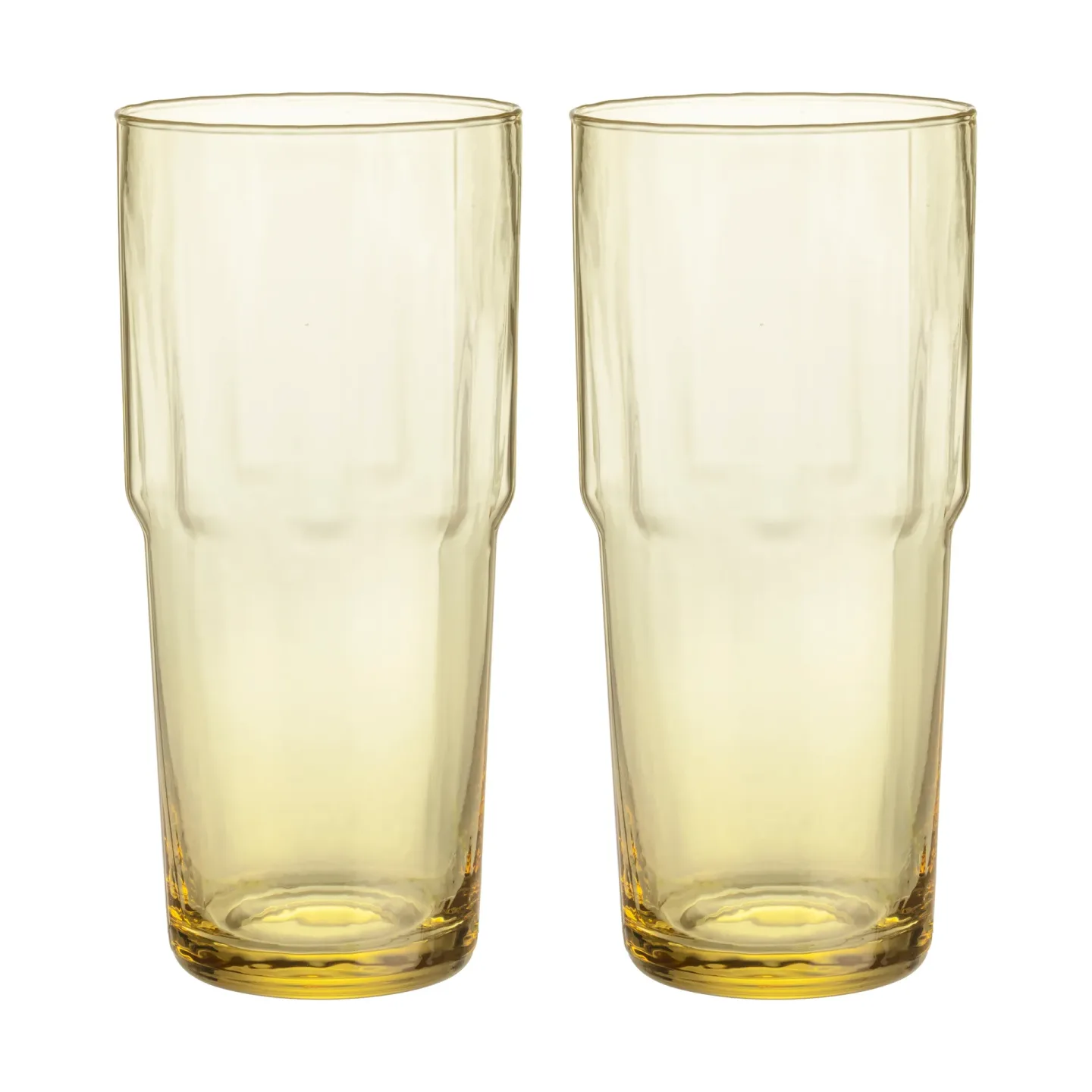 Iittala Solare Trinkglas hoch 39 cl 2er-Pack Feuergelb