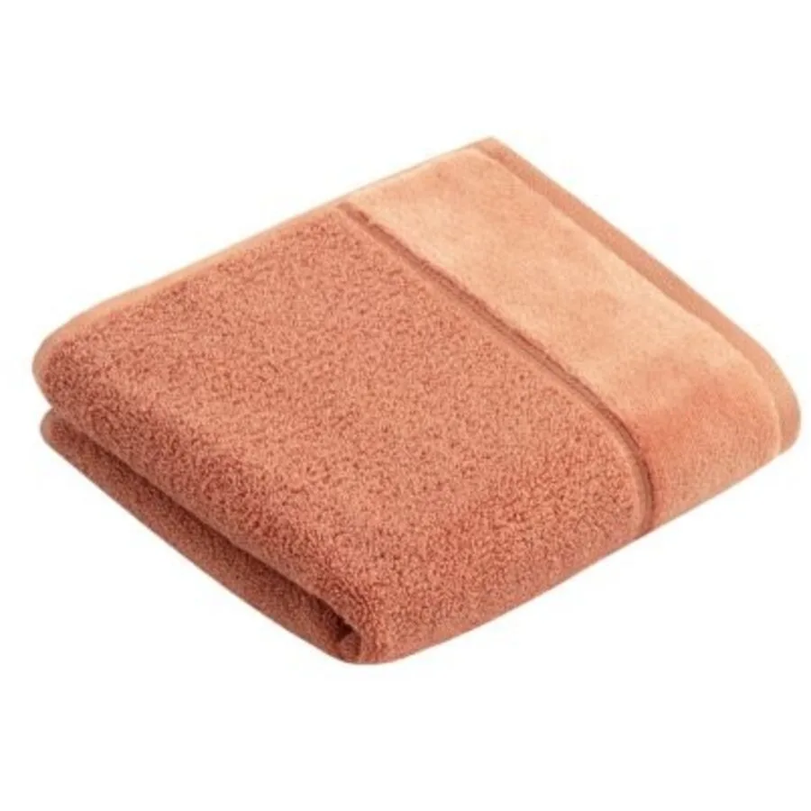 Vossen Gästetuch Pure bronze 100% Bio-Baumwolle