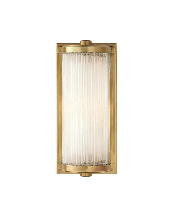 Dresser Short væglampe antik messing