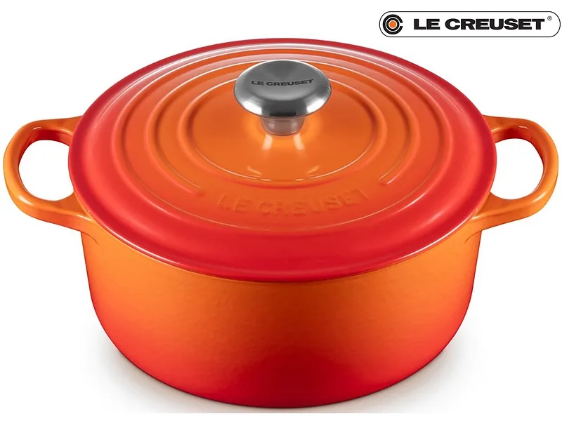 LE CREUSET Bräter SIGNATURE gusseisen orange