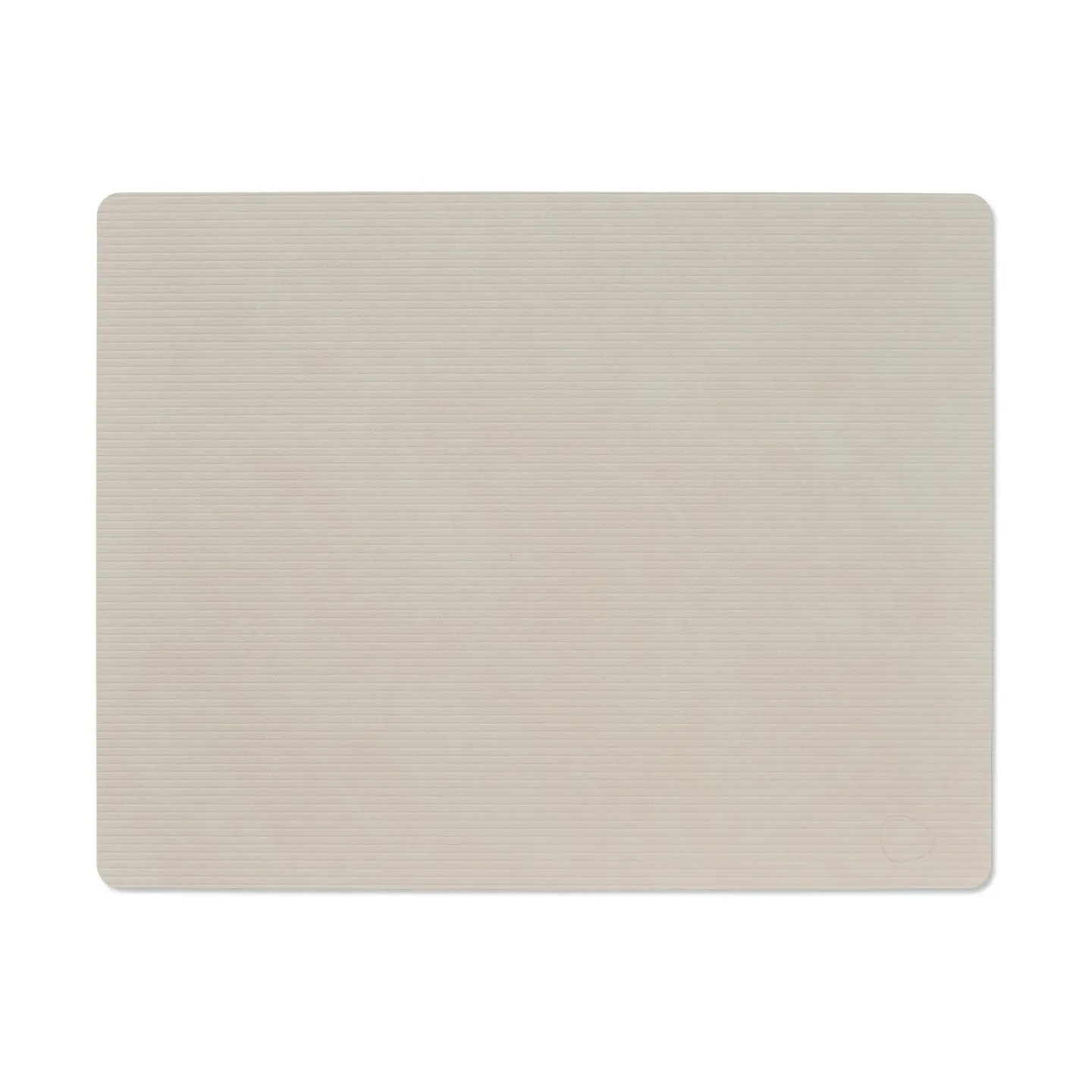 LIND DNA Corduroy Tischset square L Oyster White
