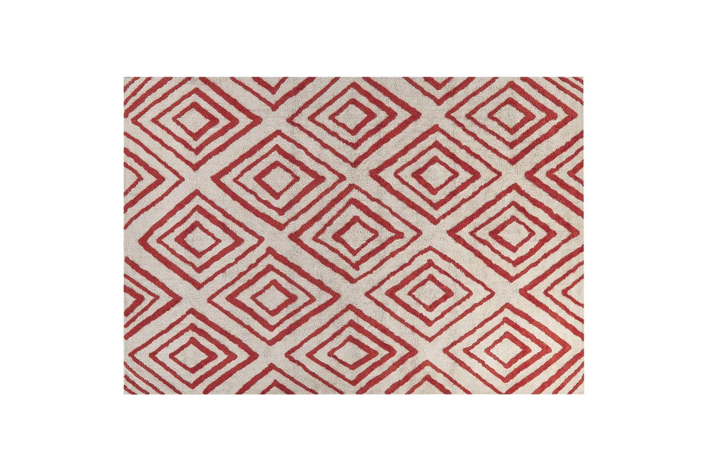 Haskoy Ryamatta 160x230 cm - Svart/Vit