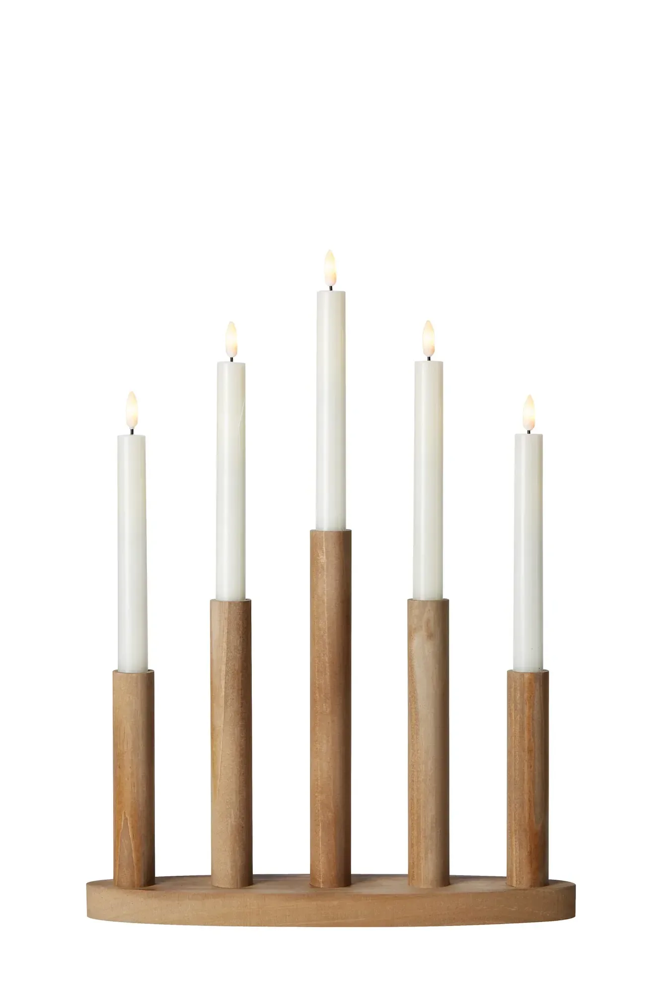 Miila Adventskerzenhalter Braun