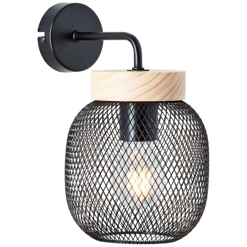 Brilliant - Giada 20cm - Vägglampa - Svart