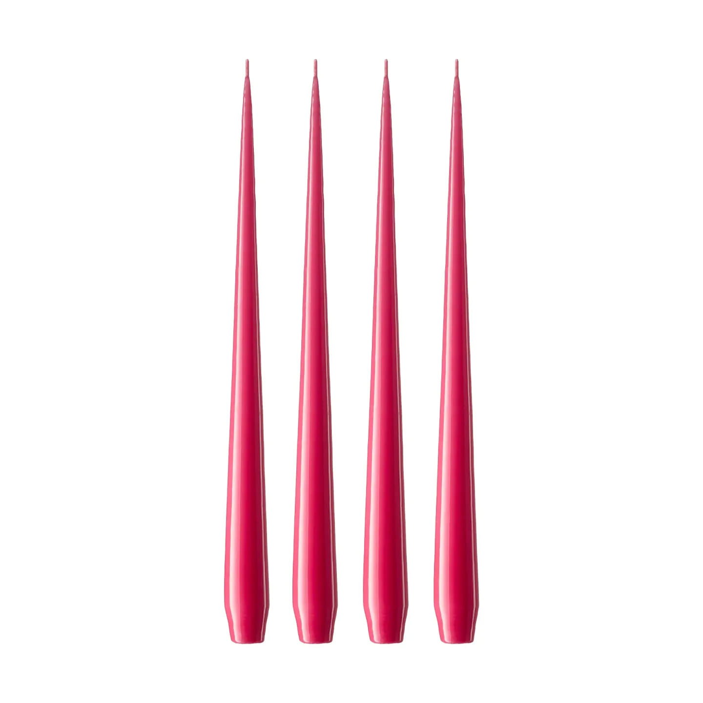 ester & erik ester & erik Kerze 4er Pack lackiert Deep pink 41/2, 32 cm