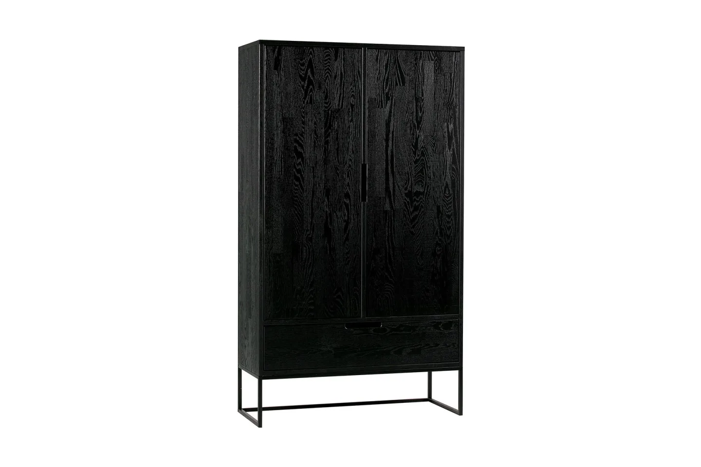 Atila Förvaringsskåp 85 cm - Svart Ek